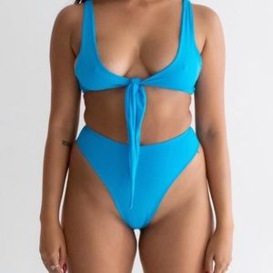 437 Swim Azul Kenzie Top